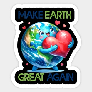 Earth Day Sticker